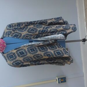 Lularoe Nanette sweater overlay